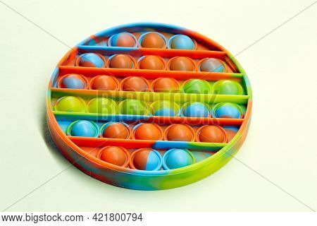Push Pop Bubble Flexible Fidget Sensory Toy Provide Discharge And Are Good For The Development Of Ki