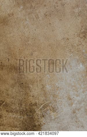 Grunge brown concrete textured background