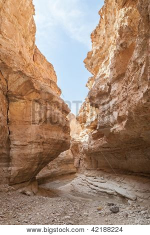 Montagna Tamerza oasi In Tunisia