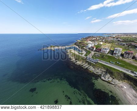 Aerial Panorama Of Village Of Lozenets, Burgas Region, Bulgaria