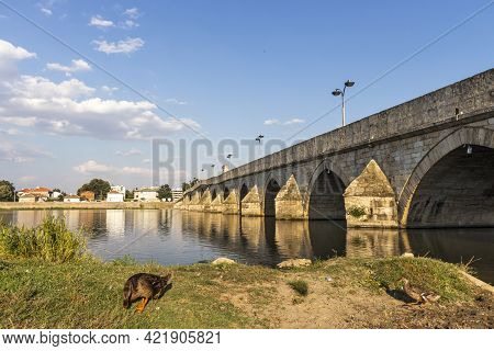 Mustafa Pasha Bridge In Town Of Svilengrad, Bulgaria