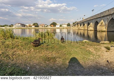 Mustafa Pasha Bridge In Town Of Svilengrad, Bulgaria