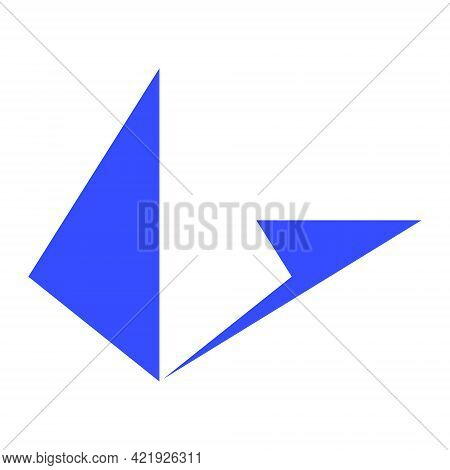 Loopring Lrc Token Symbol Cryptocurrency Logo, Coin Icon Isolated On White Background. Vector Illust