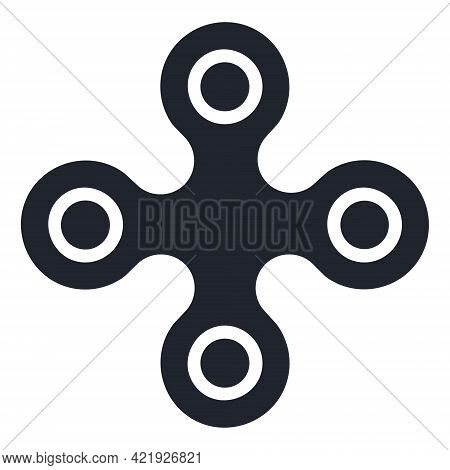 Nexus Mutual Nxm Token Symbol Cryptocurrency Logo, Coin Icon Isolated On White Background. Vector Il