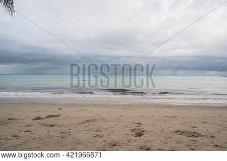 Beautiful Idyllic Seascape View On Kohkood Island In Low Season Travel.koh Kood, Also Known As Ko Ku