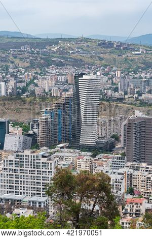 Residential Area Of Tbilisi, Multi-storey Buildings