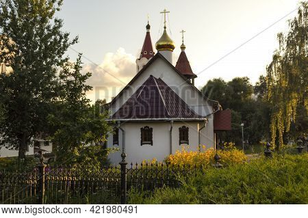 Minsk, Republic Of Belarus - July 25, 2018. The Temple In Honor Of The Krupetskaya Icon Of The Mothe