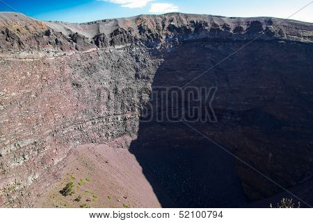 Crater Of Vesuvius