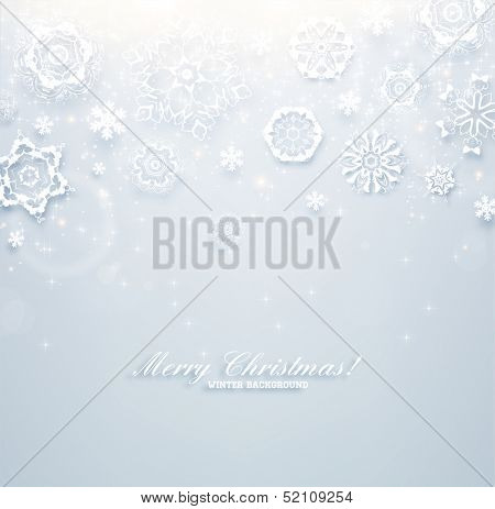 Abstract Christmas Background, vector
