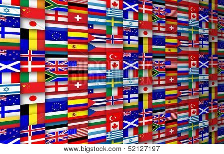 Flags Background