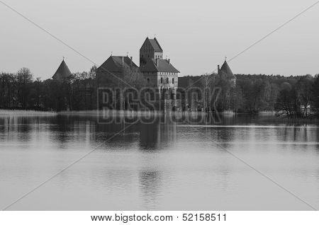 Galve Lake and Trakai Island Castle