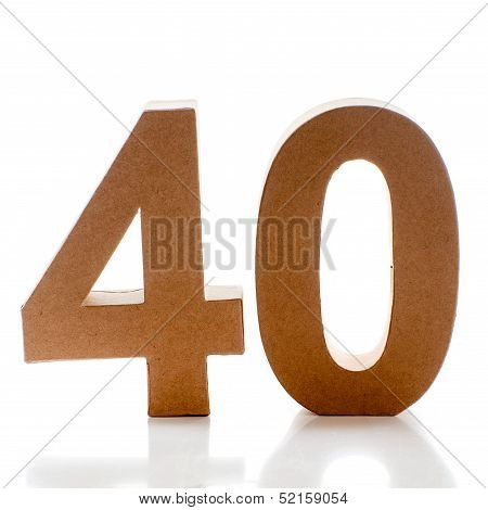 Number 40