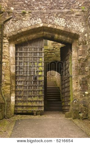 Entry To Dunster Castle