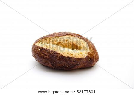Fresh lyes bread roll