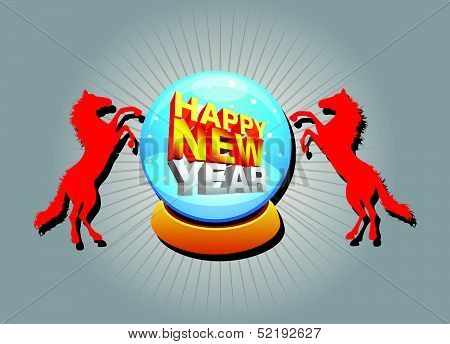 Happy new year 2014, year of the horse.