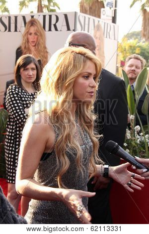 LOS ANGELES - MAR 24:  Shakira at the Album Release Party For Shakira's Exclusive Deluxe Edition at Target on March 24, 2014 in Burbank, CA