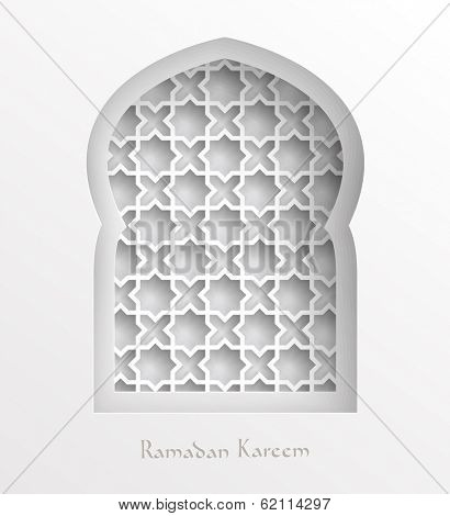 Vector 3D Muslim Paper Graphics