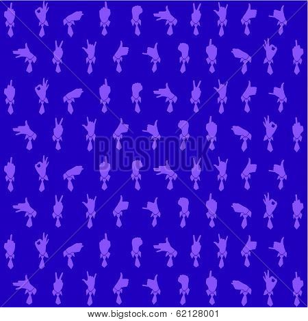 Pattern Hands Boss Purple.eps