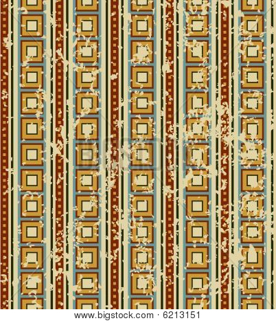 rétro motif géométrique