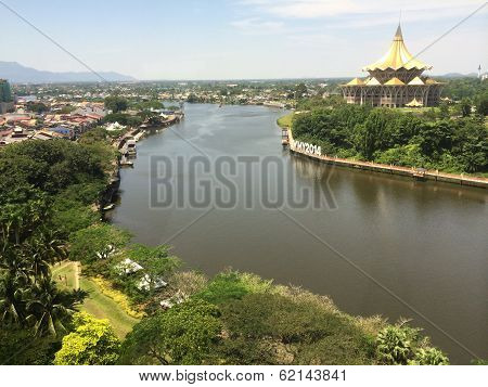 Astana, Sungai Santubong, Kuching