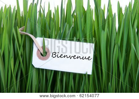 Label With Bienvenue