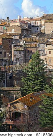 Landscape Of Sutri. Lazio. Italy
