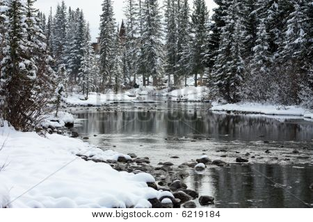 Scène d'hiver River
