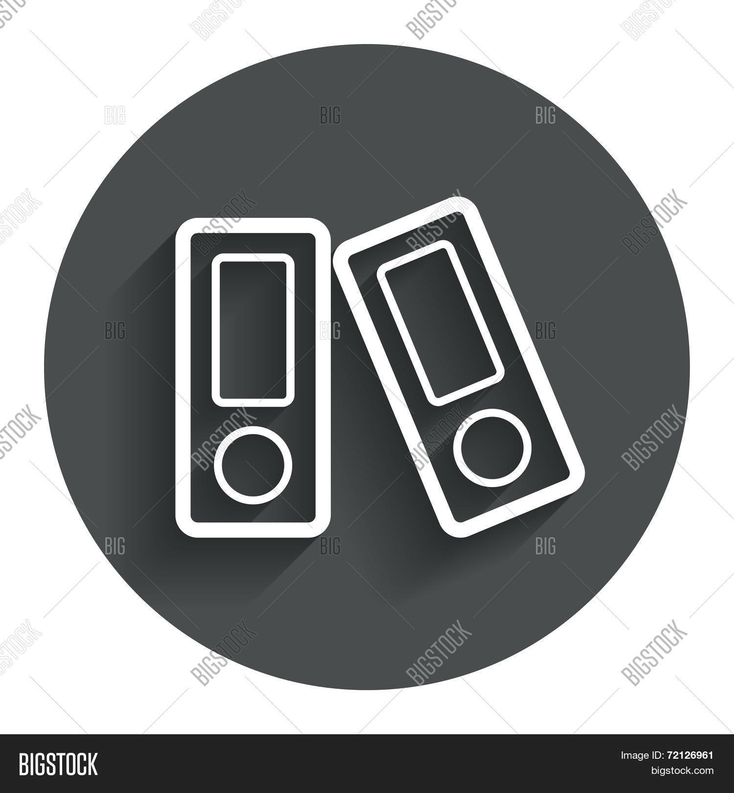 Document Folder Sign Vector & Photo (Free Trial) | Bigstock