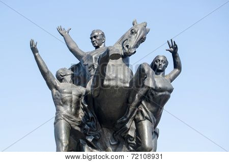 Ataturk Monument, Antalya, Turkey