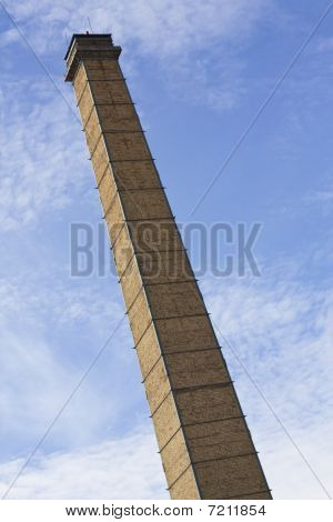 Gaswerk Schornstein In Athen