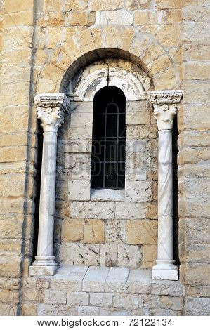 Architectural Detail Of The Church Of Saintes-maries-de-la-mer