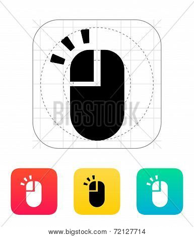 Left click mouse icon.