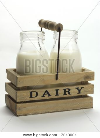 Fresh milk from dairy.