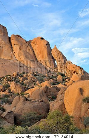 Rock Formation At Spitzkoppe