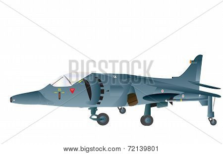 Vertical Takeoff Fighter Plane
