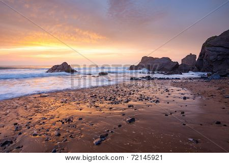 Sandymouth Cornwall England