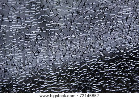 cracked glass