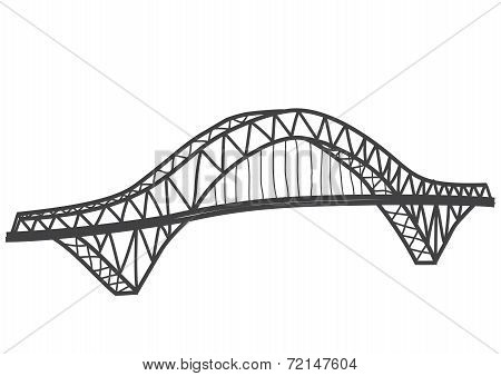 Silver Jubilee Bridge drawing