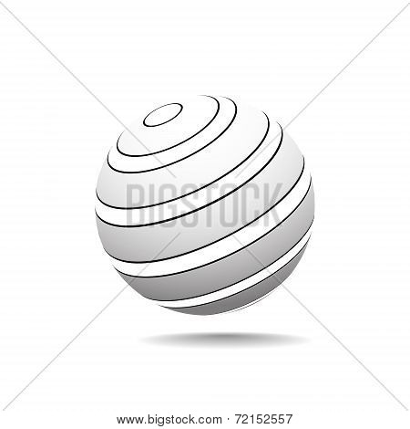 Abstract Globe