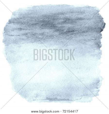 Watercolor Ombre Background. Watercolor Wash Top Abstract Frame Beautiful Colors.