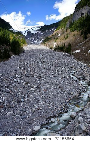 Nisqually River in Mt Rainier National Park