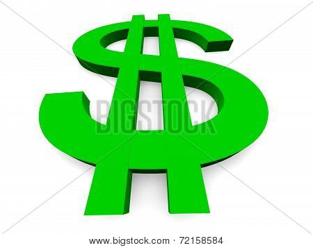 A dollar symbol