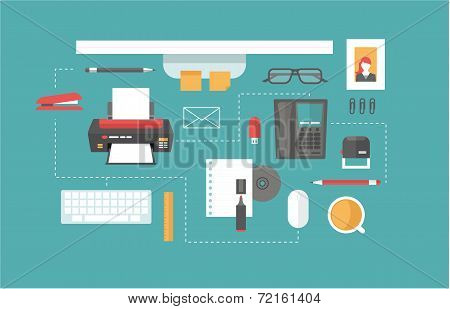 desk header