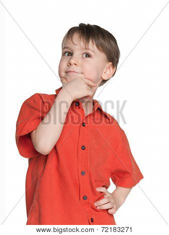 Haughty Little Boy