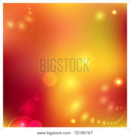 Mystery, floral background