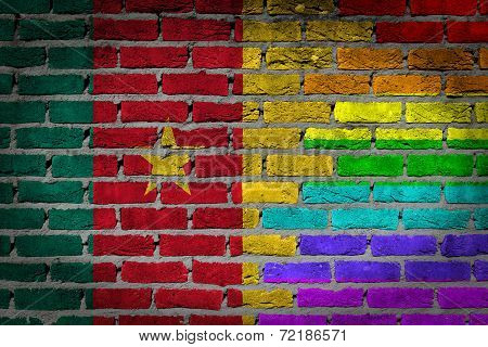 Dark Brick Wall - Lgbt Rights - Cameroon