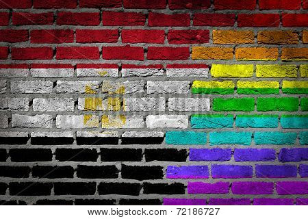 Dark Brick Wall - Lgbt Rights - Egypt