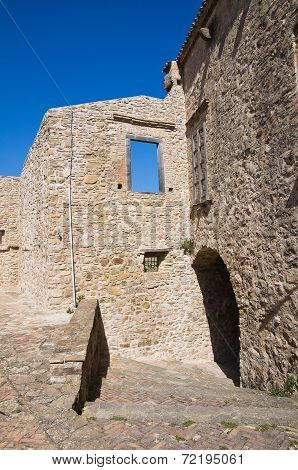 Castle of Oriolo. Calabria. Italy.