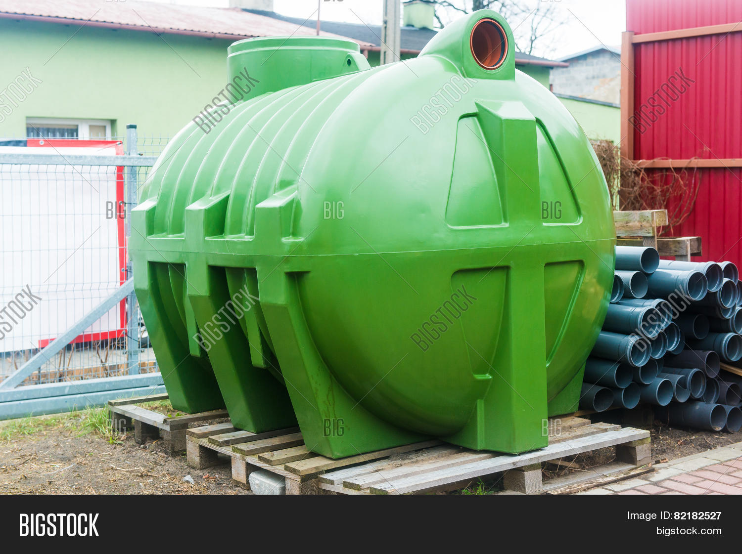Huge Septic Tank Image & Photo (Free Trial) Bigstock