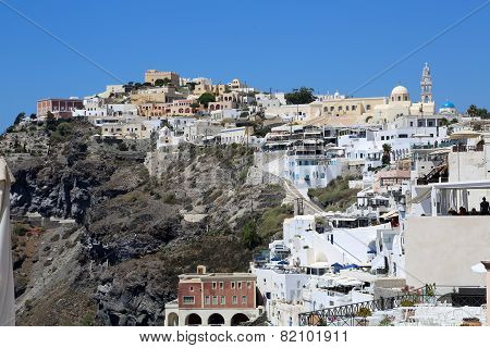 Streets Of Santorini